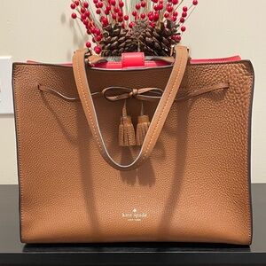 Kate Spade Brown Leather Shoulder Bag